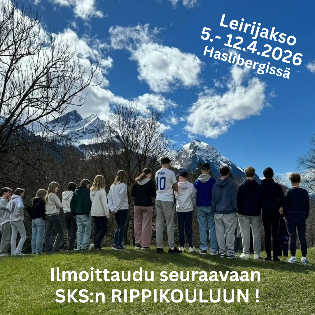 Rippikouluun!
