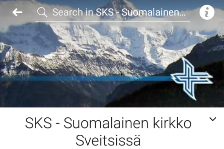 facebook sivun taustakuvassa näkyy sveitsiläinen vuori