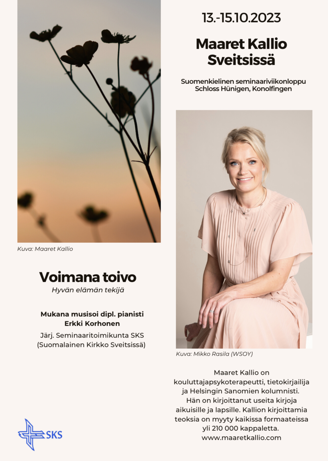 Maaret Kallio Sveitsissä