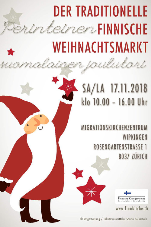 Zürich: Perinteinen suomalainen joulutori Zürich: Perinteinen suomalainen joulutori